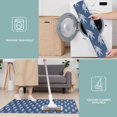 thumbnail image 6 of Blue Bigfoot Pattern Kitchen Rugs Sets Of 3,Kitchen Runner Rugs Non Skid Washable,Decorative Kitchen Floor Mats for Kitchen,Sink,Laundry,17"x30"+ 17"x47" + 17"x59", 6 of 6