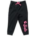 thumbnail image 5 of Barbie Little Girls French Terry Sweatshirt and Jogger Pants Set Little Kid to Big Kid, 5 of 5