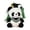 Green, variant on Cute Graduation Panda Bear Plush Toy 15cm Soft Stuffed Animal Keepsake for Graduation Gifts,Colour as Pictured