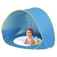 thumbnail image 1 of Pop-up Baby Beach Tent with UV Protection UPF 50+ Sun Shade Shelter, 1 of 8