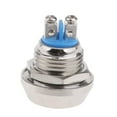 thumbnail image 4 of 1pc Pulsador Momentáneo con./. Interruptor de Botón para Coche - 19m m 2A 250V DC Negro DYNWAVEMX Interruptor de botón momentáneo, 4 of 8