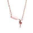 thumbnail image 3 of Naierhg Fashion Women Wine Bottle Cup Faux Inlaid Pendant Necklace Jewelry Gift, 3 of 8