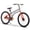 Gray & Orange, variant on Dolonm 24" Kids Bike for Ages 10+, Youth Commuter Bicycle for Boys & Girls, High Carbon Steel Frame with Reflectors and Dual Disc Brakes, Gray Orange