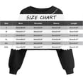 thumbnail image 3 of Certgust Sweatshirt Women Under $10 Womens Crop Sweatshirt Fall Halloween Long Sleeve Pullover Season Sweatshirt Cropped Style, 3 of 4