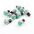 thumbnail image 1 of 10 Pcs 2Terminal SPST OFF NO Interruptor de Botón Momentáneo 3A/125V 1A/250V CA, 1 of 1