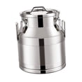 thumbnail image 3 of Lata de leche, bote de té, simple, práctico, fácil de limpiar, cubo de leche, contenedor de aceite para cafetería, almacenamiento, hogar, transporte, 28 litros, 3 of 8