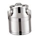 thumbnail image 3 of Lechera, cubo de leche, resistente, elegante, de acero inoxidable, ligero, para aceite, jarra, para apartamento, transporte, hogar, cafetería, cocina 28 litros, 3 of 8