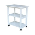 thumbnail image 1 of International Concepts WC08-185 Microwave Cart - White, 1 of 1