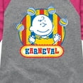 thumbnail image 3 of Peanuts - Charlie Brown Karneval - Toddler & Youth Girls Raglan Graphic T-Shirt, 3 of 6