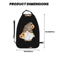 thumbnail image 2 of Fuzoiu Sunflower Gnomes 4 Print 2 Pack Kick Mat Back Seat Protector With 3 Storage Pockets, Universal Car Seat Back Organizer For Kids Pets, Waterproof Backseat Protector For Most Car, 2 of 8