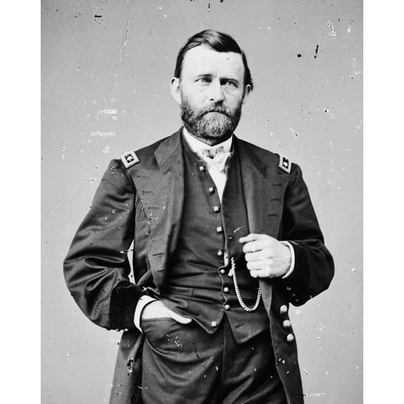 Print: Ulysses S. Grant, circa 1855