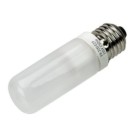 Fotodiox JDD Type 250w 120v E26/E27 (Standard Edison Screw) Frosted Halogen Light Bulb, Universal Replacement Modeling Bulb for Photo Studio Strobe