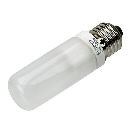 250w Screw Base - Fotodiox JDD Type 250w 120v E26/E27 (Standard Edison Screw) Frosted Halogen Light Bulb, Universal Replacement Modeling Bulb for Photo Studio Strobe Lighting