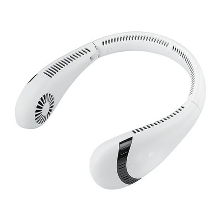 

Portable Upgraded Foldable Bladeless Rechargeable Battery 3 Speeds Adjustment 360 Degrees Airflow USB Powered Hands Fan Perfect For Outdoor Indoor