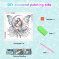 thumbnail image 4 of Kit Con Forma Especial Parcial DIY 5D Niña 30x30cm, 4 of 9