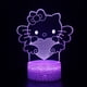 thumbnail image 1 of Lámpara de noche de Hello Kitty, regalo de cumpleaños en 3D, adornos creativos, lámpara de mesa pequeña, lámpara de ambiente de celebridades de Internet, lámpara de mesa de escritorio creativa, 1 of 5