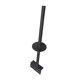thumbnail image 2 of Soporte para bolsas de supermercado, estante para bolsas de compras, fácil instalación, multiusos, estable, de metal. Barra recta, 2 of 9