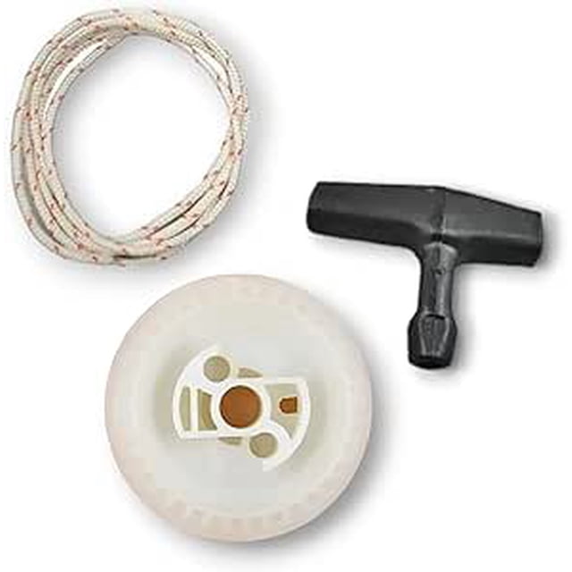 Polea de arranque stl ms180, ms210,ms230, ms250, ms170, 017, 018, 021 (kit) con cuerda y manija