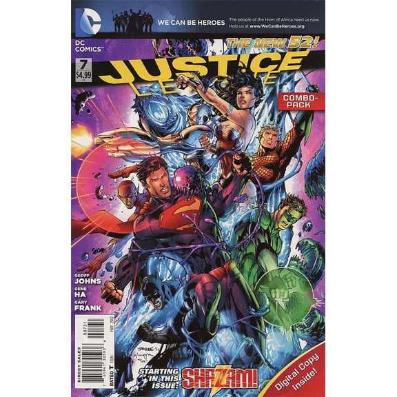 Justice League (2nd Series) #7C VF ; DC Comic Book