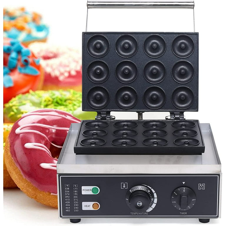 110V/220V Electric Mini Waffles Maker Machine DIY Home Use Mini Donuts  Machine Doughnut Maker Egg Cake Bread Heating Oven Pan - AliExpress