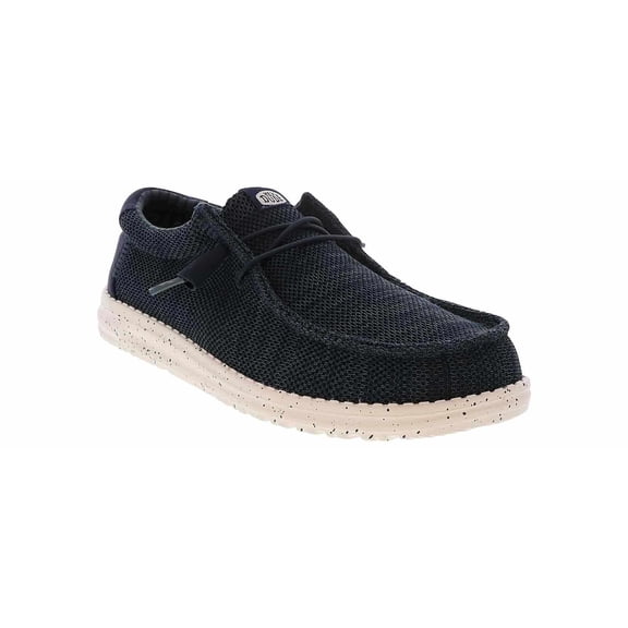 Hey Dude Wally Stretch Sox, Men’s Shoes, Men's Slip-on Loafers, Comfortable Light-Weight