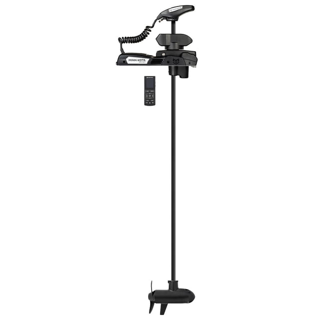 Minn Kota Trolling Motor 1358582 Riptide Instinct QUEST Series; Freshwater/Saltwater; Electric Steer; Variable Speed Forward and Reverse; 87 Inch Shaft Length; Bow-Mount; 24/36 Volts; 60 Amp; Black