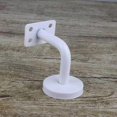 thumbnail image 2 of Set Of 5 White Stair Handrail Brackets, Stainless Steel Stair Railing Brackets, 60x80 Mm, For Stair Railings, Sill Or Balustrade Indoor And Outdoor, 2 of 5