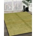 thumbnail image 3 of Ahgly Company Machine Washable Indoor Square Abstract Gold Area Rugs, 5' Square, 3 of 7