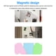 thumbnail image 3 of Marco De Fotos Magnético Para Refrigerador, Cubierta De Bolsillo Transparente, Marco De Fotos Magnético, 5 Piezas, Flexible Para Puertas De Hierro, 3 of 7