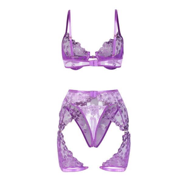 jovati Women Lingerie Sexy Sets Womens Erotic Lingerie 2-Piece Set Splicing  Personality Sexy Set Lingerie Sets for Women Sexy Bras and Panties Sets for  Women Panties and Bra Sets for Women 