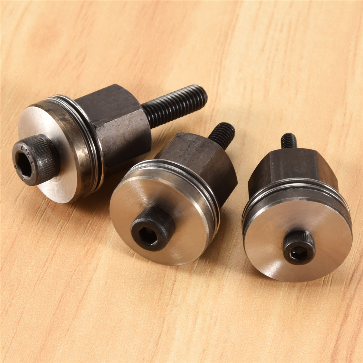 6Pcs Hand Rivet Tool Steel Set Manual Riveter Replace Tip Nut