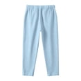 thumbnail image 5 of Sweatpants for Men Men's Summer Trendy Plus Size Breathable Solid Color Sports Casual Pants Sky Blue 3Xl, 5 of 5