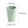 thumbnail image 3 of Toothbrush Holders Toothbrush & Mouthwash Cups Geometric Fashion Simple Toothbrush Cup, 3 of 6