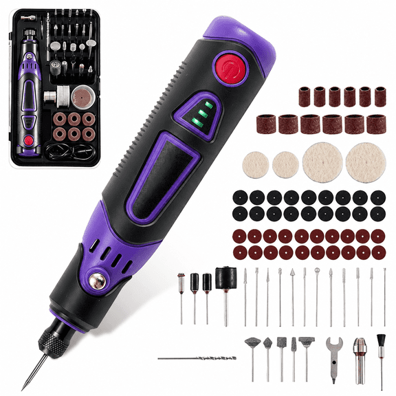 82-in-1 Engraving Pen Kit, Cordless Rotary Tool, 3-Speed Type-C Rechargeable Portable Electric Engraver for Wood, Metal, Jewelry, Stone, Glass Etching