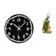 thumbnail image 1 of Reloj De Pared Acrílico Minimalista Moderno Y Escultura De Pavo Real, Adorno Decorativo Para Oficina, Cocina, Comedor, Escritorio, Mesa De Entrada., 1 of 8