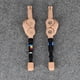 thumbnail image 5 of pieza de 2 UNIDS 1/6 Prótesis Artificial De Pierna Hugo Accesorios De Piel Color Negro Prótesis de figura de acción, 5 of 9