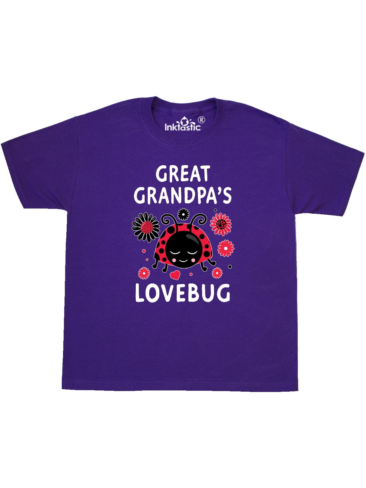 Download Valentine's Day Great Grandpa's Lovebug Youth T-Shirt ...