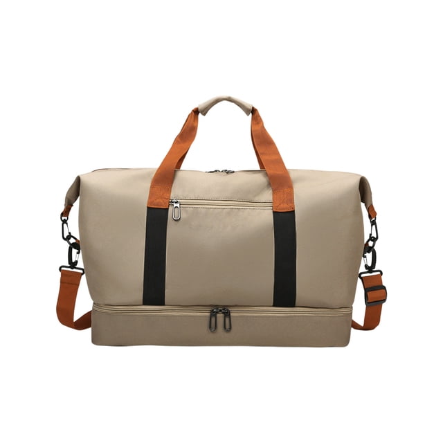 Foldable Travel Duffel Bag, Portable Carry-On Suitcase, Waterproof Material, Minimalist Style, For Business Travel, Lightweight Design, Expandable Capacity, Airport Ready, Synthetic Fabric,