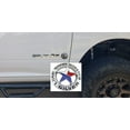 thumbnail image 3 of Muzzys LONE STAR SILVER EDITION Texas Emblem Decal Longhorn Badge Universal Stick On FITS Chevy Silverado Suburban Tahoe GMC Sierra Ford F150 Ranger F-150 Dodge Ram Nissan Titan Car Auto Truck, 3 of 5
