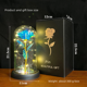 thumbnail image 2 of Regalo de San Valentín para novia, luz de noche con forma de rosa, luz LED, cubierta de acrílico, caja de regalo con lámina de oro, regalo de Navidad, 2 of 4