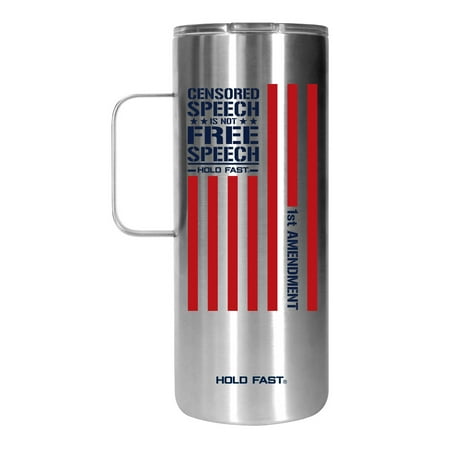 

Kerusso Censored Speech 22 oz Stainless Steel Mug - Christian Travel Mug - Insulated Cups