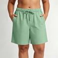 thumbnail image 2 of hoksml Women Plus Size Drawstring Casual Shorts, L-5XL Elastic Waist Summer Shorts with Pockets, 2 of 9