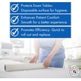 thumbnail image 3 of Henry Schein Disposable Medical Exam Table Paper Rolls, Latex-Free, White, 21" x 225", 12-Pack, 3 of 8