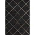 thumbnail image 2 of Nourison Brisbane Trellis Charcoal 9' x 12' Area Rug, (9x12), 2 of 6