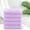 Purple 3L5, variant on Wuztai Five-Color Bear Embossed Soft Absorbent Face Towel 30x60cm Fine Fiber for Bath Cleansing, 5Pcs Set of Quick-Dry Bath Towels, Gentle Skin Care Towels