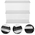 thumbnail image 1 of BESTYASH Caja Acrílica Transparente De Doble Para Exhibición Organizada De Coleccionables Y Cosméticos, 1 of 8