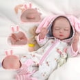 thumbnail image 2 of Muñeca Reborn BABESIDE Beta de 30 cm con cuerpo suave y caja de regalo, 2 of 5