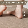 thumbnail image 4 of Kitchen Rugs and Mats Non Slip Washable, 17"x59" Brown Absorbent Runner Rugs for Kitchen, Front of Sink, Kitchen Mats for Floor，Easy to Clean and Maintain Kitchen Floor mat, 4 of 8