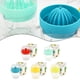 thumbnail image 5 of 1pc 100*70mm Manual Citrus Juicer With Pour Spout Lemon Orange Hand Press Fresh Fruit Juice Kitchen Dining Tools Parts, 5 of 11