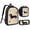Dachshund, variant on Funny Highland Cow Backpack Gifts for Women Men Adults Cow Lovers Floral Highland Cows Backpacks 3 Piece Set With Lunch Box for Office Picnic Work Birthday